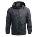 Men&#39;s Autumn Windbreaker Man Oversize Windshield Jacket Men Spring Coat Mens Camping Jackets Male Work Wear Clothes