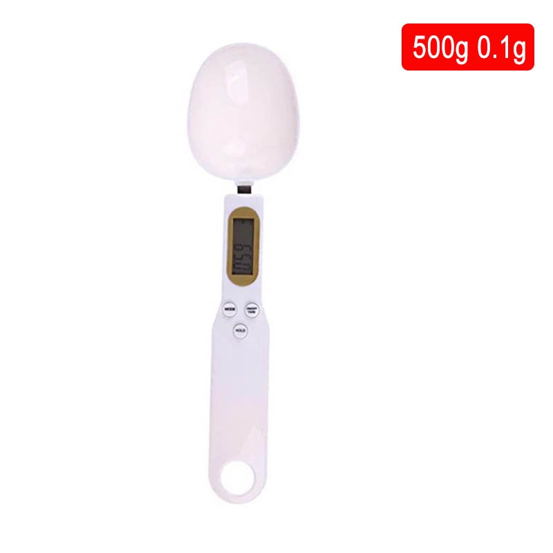 LCD Electronic Kitchen Scale 500g 0.1g Digital Measuring Food Flour Digital Spoon Scale Mini Kitchen Tool for Milk Coffee Scale