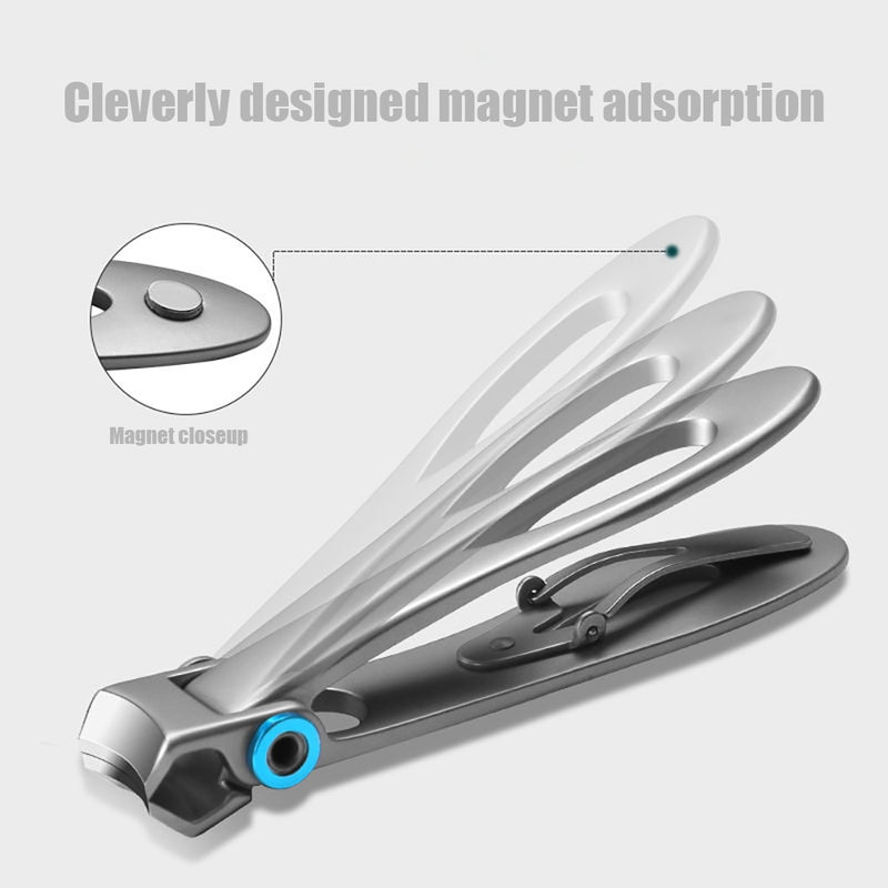 Nail Clippers Stainless Steel Nail Cutter Toenail Fingernail Manicure Cutter Thick  Ingrown Toenail Scissors Nail Tools