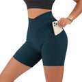 Short Legging Fit Cintura Alta c/ Bolso p/ Celular