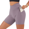 Short Legging Fit Cintura Alta c/ Bolso p/ Celular