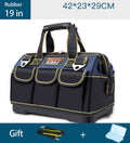 Upgrade Tool Bag 13/17/19/21 inch Electrician Bag 1680D Oxford Waterproof Wear-Resistant Strong Tool Storage Toolkit