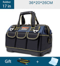 Upgrade Tool Bag 13/17/19/21 inch Electrician Bag 1680D Oxford Waterproof Wear-Resistant Strong Tool Storage Toolkit