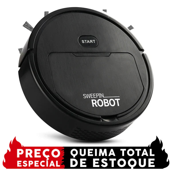 Robo Aspirador 4 em 1 TopRobot + BRINDE EXCLUSIVO ( PREÇO DE BLACK-FRIDAY )