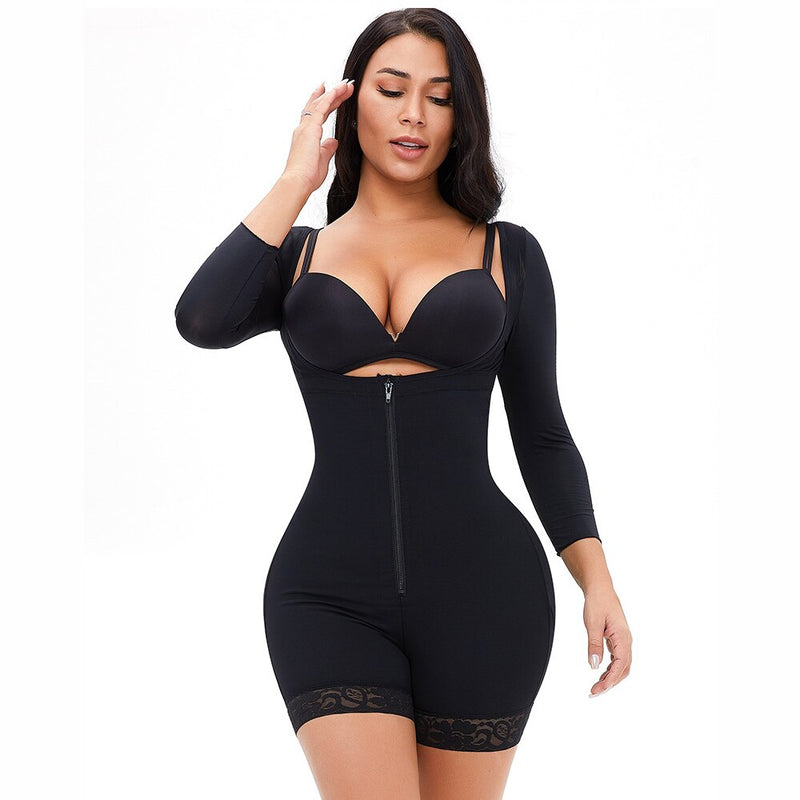 Full Body Shaper Bodysuit Colombian Reductive Girdle Butt Lifter Waist Trainer Slimming Shapewear Post Liposuction Thigh Trimmer