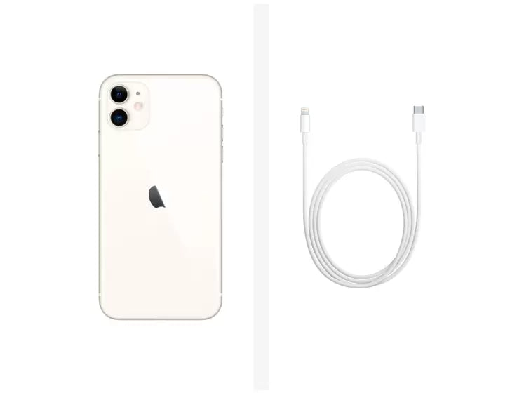 iPhone 11 Apple 128GB Branco 6,1” 12MP iOS